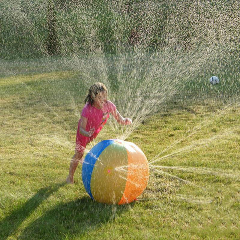 Pelota Inflable Lanza Agua Chorros Verán