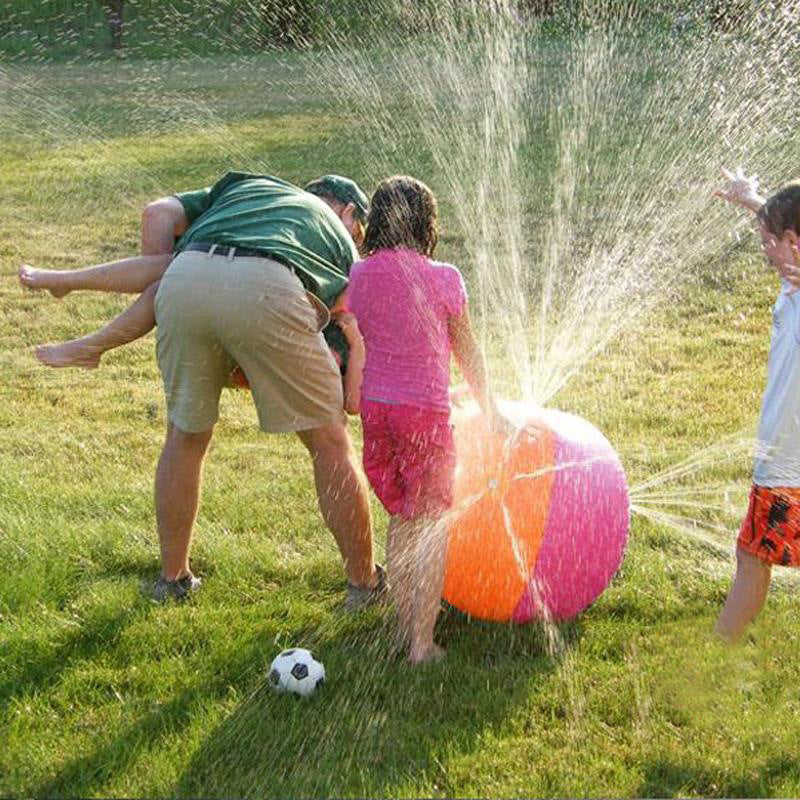 Pelota Inflable Lanza Agua Chorros Verán