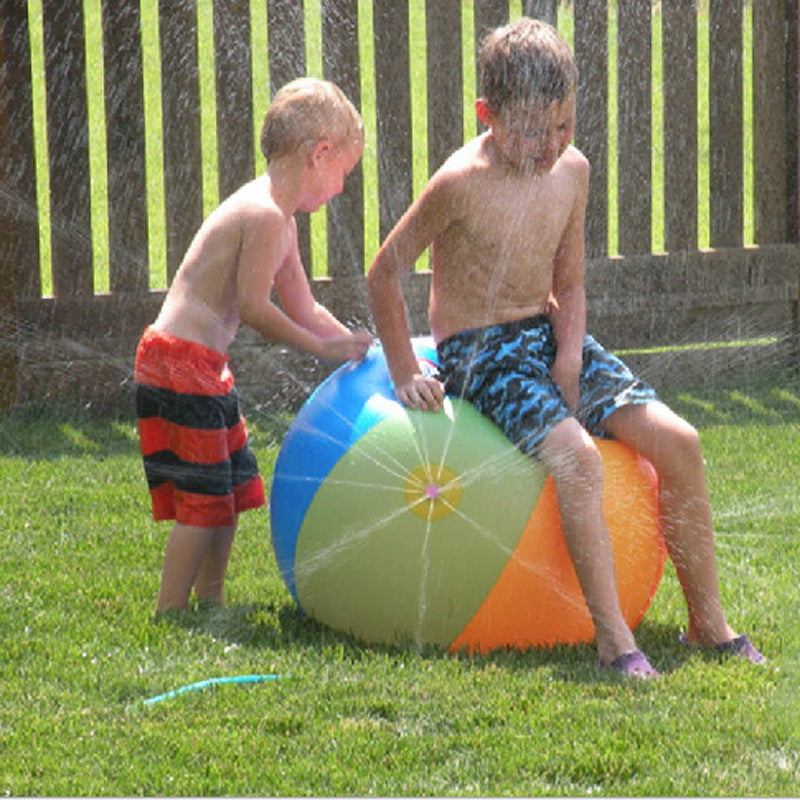 Pelota Inflable Lanza Agua Chorros Verán